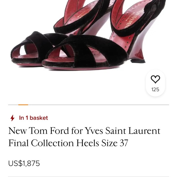 Vintage Rare Yves Saint Laurent by Tom Ford Sandals - Picture 12 of 12